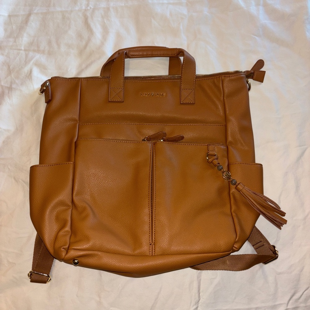 Stylish Tan Tote Bag